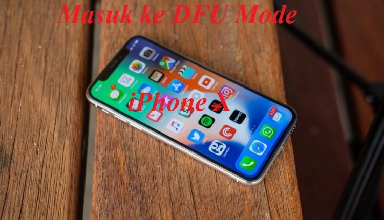 DFU Mode iphone