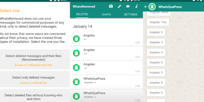 Cara Melihat dan Membaca Pesan WhatsApp Yang Telah Dihapus