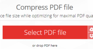 Memperkecil File PDF Menggunakan ILovePDF (Online)
