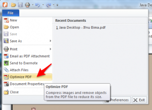 Memperkecil File PDF Menggunakan Nitro PDF Pro