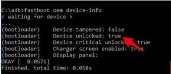 fastboot oem info