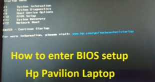 Cara Boot Laptop HP untuk Masuk ke BIOS Dengan Mudah