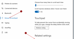 Cara Reset Ulang Pengaturan TouchPad (Mouse) di Windows 10