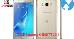 Install TWRP Samsung Galaxy J5 2016