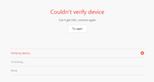 Tidak Berhasil Unlock Bootloader Xiaomi, Couldn't verify device