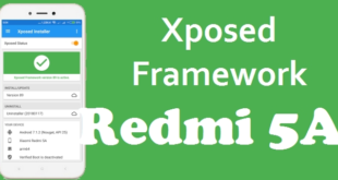 Tutorial Cara Pasang Xposed Framework Redmi 5A