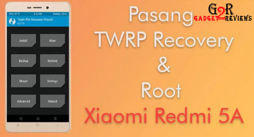 Tutorial Cara Root dan Install TWRP Xiaomi Redmi 5A (Riva)