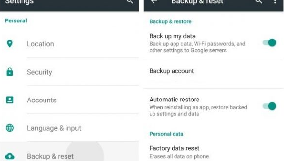 Cara Backup Data Android Menggunakan Google Backup