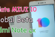 Cara Update MIUI 10 Redmi Note 4X Versi Global Stable