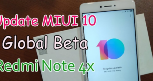 Cara Update MIUI 10 Redmi Note 4X Versi Global Stable