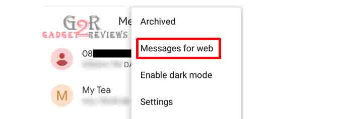 Cara Mengirim SMS Menggunakan Komputer Dengan Android Messages