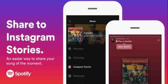 Cara Share Lagu Spotify ke Instastory Dengan Mudah