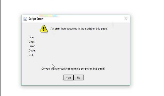 Cara Mengatasi An error has occurred in the script on this page di Windows 10