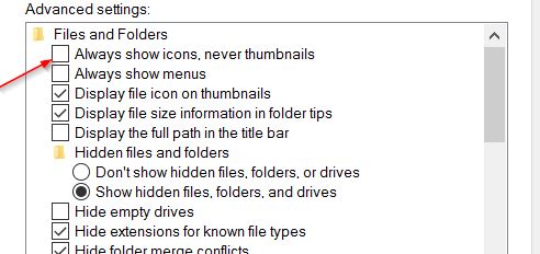 Cara Mengatasi Gambar Thumbnail Tidak Muncul di File Explorer Windows 10