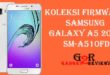 Koleksi Stock ROM Terbaru Firmware Samsung Galaxy A5 2016 SM-A510FD Indonesia