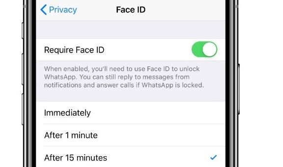 Cara Mengunci Aplikasi WhatsApp Menggunakan Touch ID dan Face ID