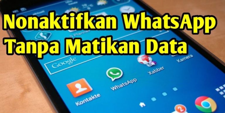 cara membuka whatsapp di dz09