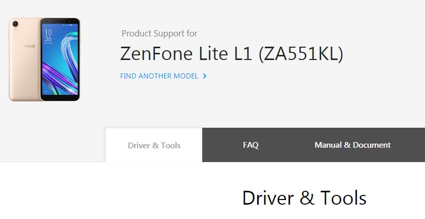 Cara Membuka Bootloader Asus ZenFone Live (L1) ZA550KL Terbaru