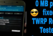 Cara Mengatasi Memori Internal Tidak Terbaca di TWRP