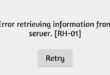 Cara Mengatasi Error Retrieving Information From Server RH-01 di Google Play Store