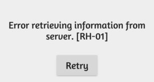 Cara Mengatasi Error Retrieving Information From Server RH-01 di Google Play Store