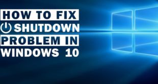 Cara Mempercepat Shutdown Windows 10