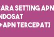 Cara Setting APN Indosat Terbaru