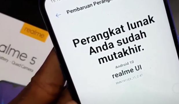 Cara Downgrade (Rollback) Realme 5/5i/5s Kembali ke Stock ROM Android Pie 9