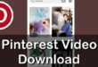 Cara Download Video di Pinterest