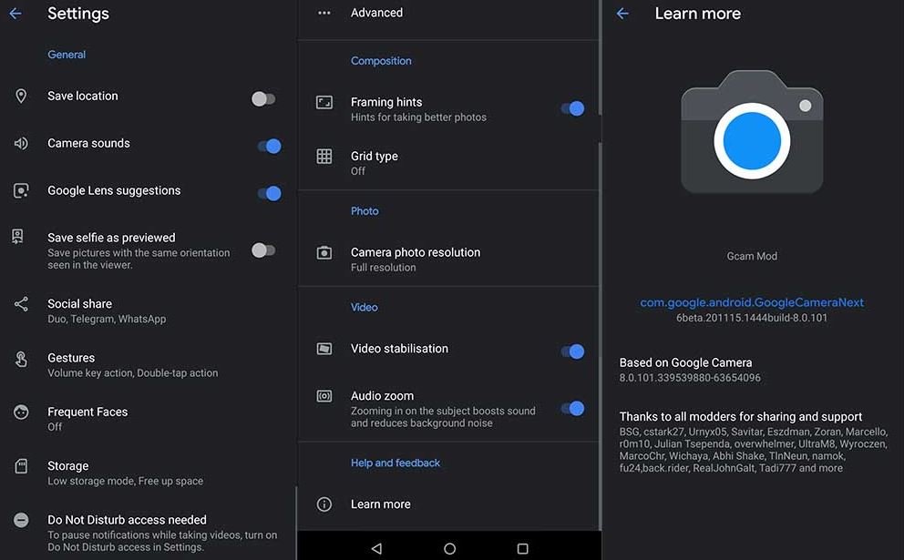 Cara Install Google Camera (GCam) untuk Redmi Note 8 Pro (GCam 8.1 APK)