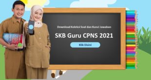 Link Download Koleksi Soal dan Kunci Jawaban SKB Guru CPNS 2021