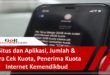 Situs dan Aplikasi, Jumlah & Cara Cek Kuota, Daftar Penerima Kuota Internet Kemendikbud
