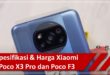 Spesifikasi dan Harga Xiaomi Poco X3 Pro dan Poco F3