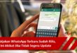 Kebijakan WhatsApp Terbaru Sudah Rilis, Ini Akibat Jika Tidak Segera Update