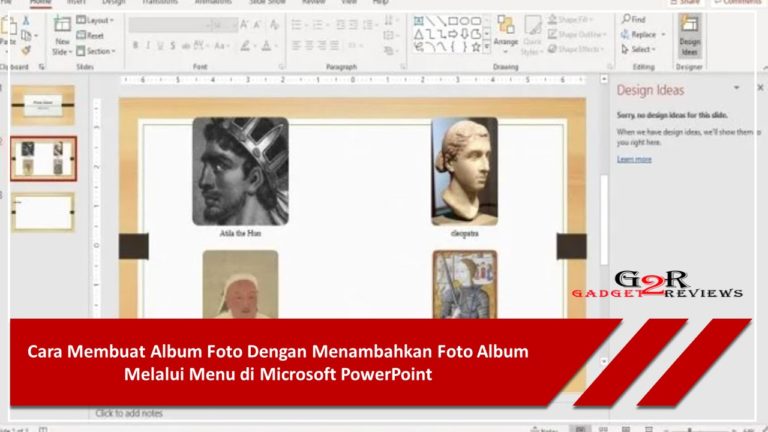 Cara Membuat Album Foto Dengan Menambahkan Album Melalui Menu ...