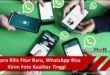 Segera Rilis Fitur Baru, WhatsApp Bisa Kirim Foto Kualitas Tinggi