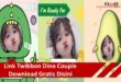 Link Twibbon Dino Couple Download Gratis Disini