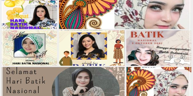Link Twibbon Hari Batik Nasional dan Dunia Jatuh pada 2 Oktober