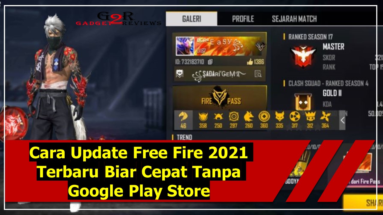 cara update free fire max tanpa play store