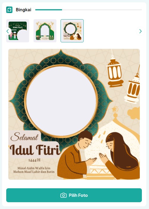 Link Twibbon Hari Raya Idul Fitri 1444 H Lengkap Koleksi Gambar ...