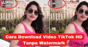 Cara Download Video TikTok HD Tanpa Watermark