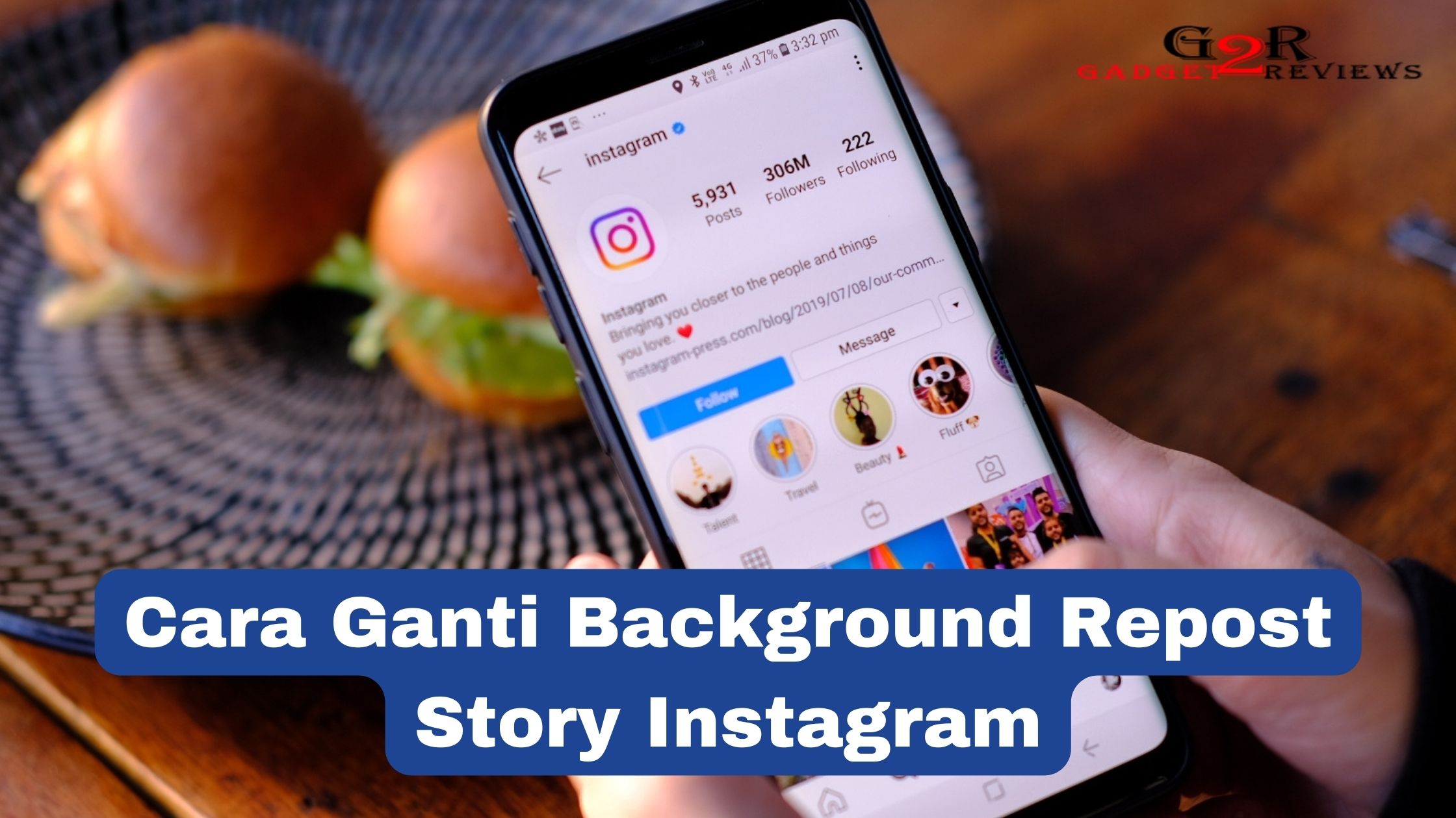 Cara Ganti Background Repost Story Instagram