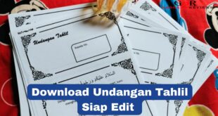 Download Undangan Tahlil Siap Edit Dengan Microsoft Word