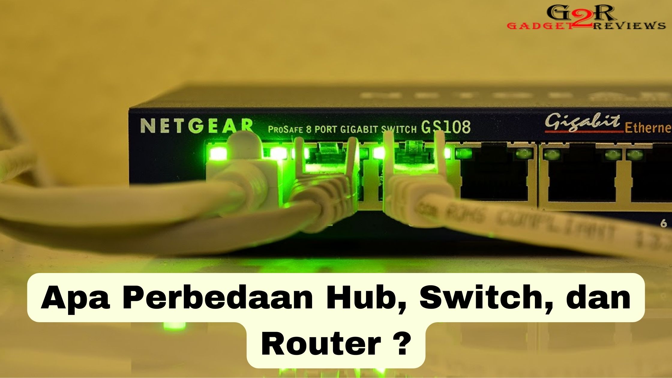 Perbedaan Hub Switch dan Router