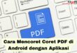 Cara Mencoret Coret PDF di Android