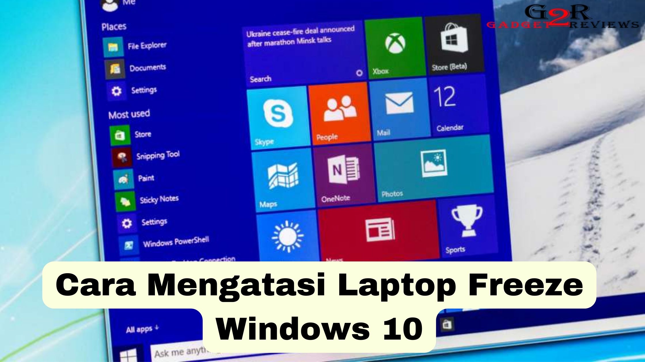 Cara Mengatasi Laptop Freeze Windows 10