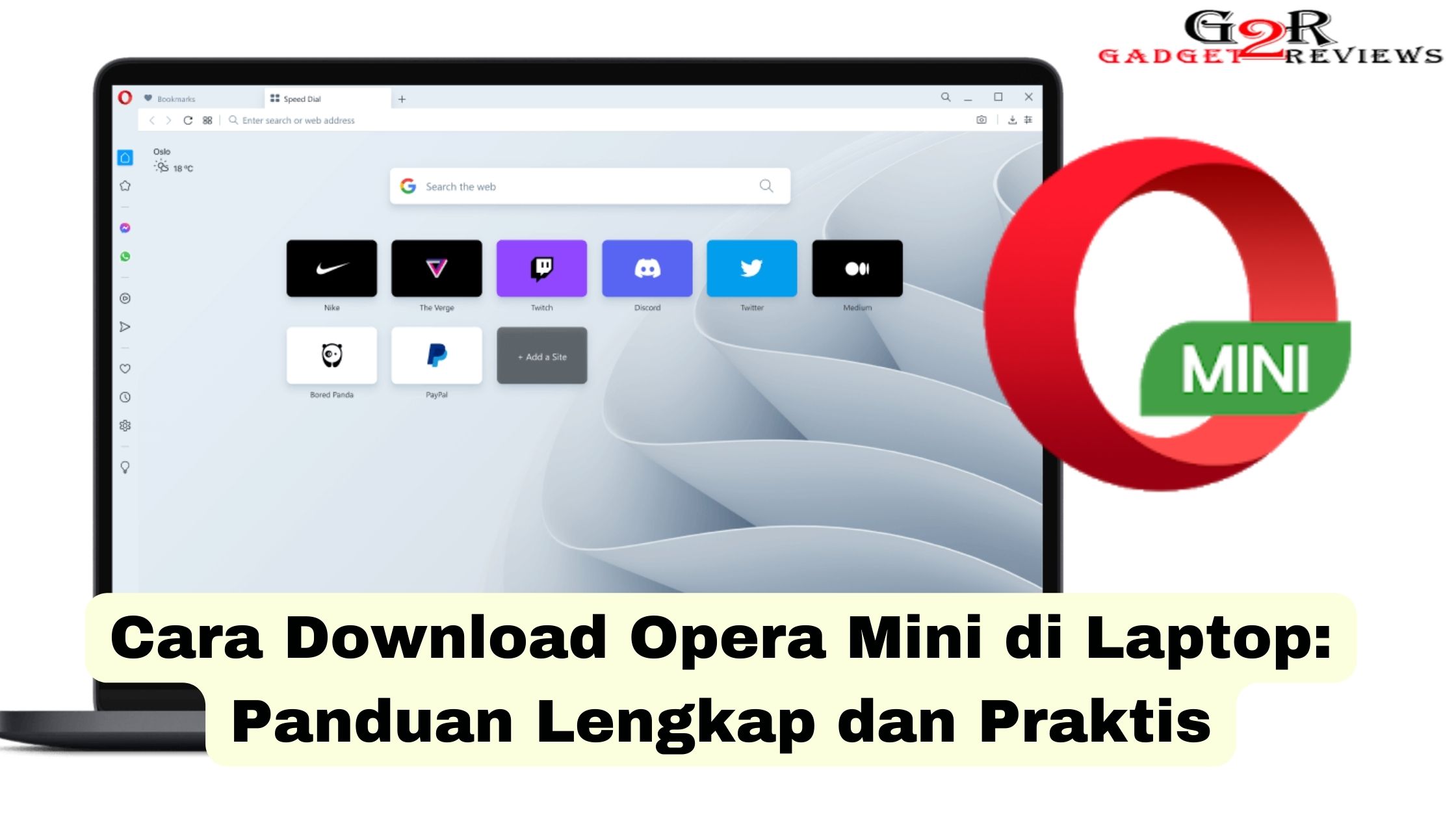 Cara Download Opera Mini di Laptop
