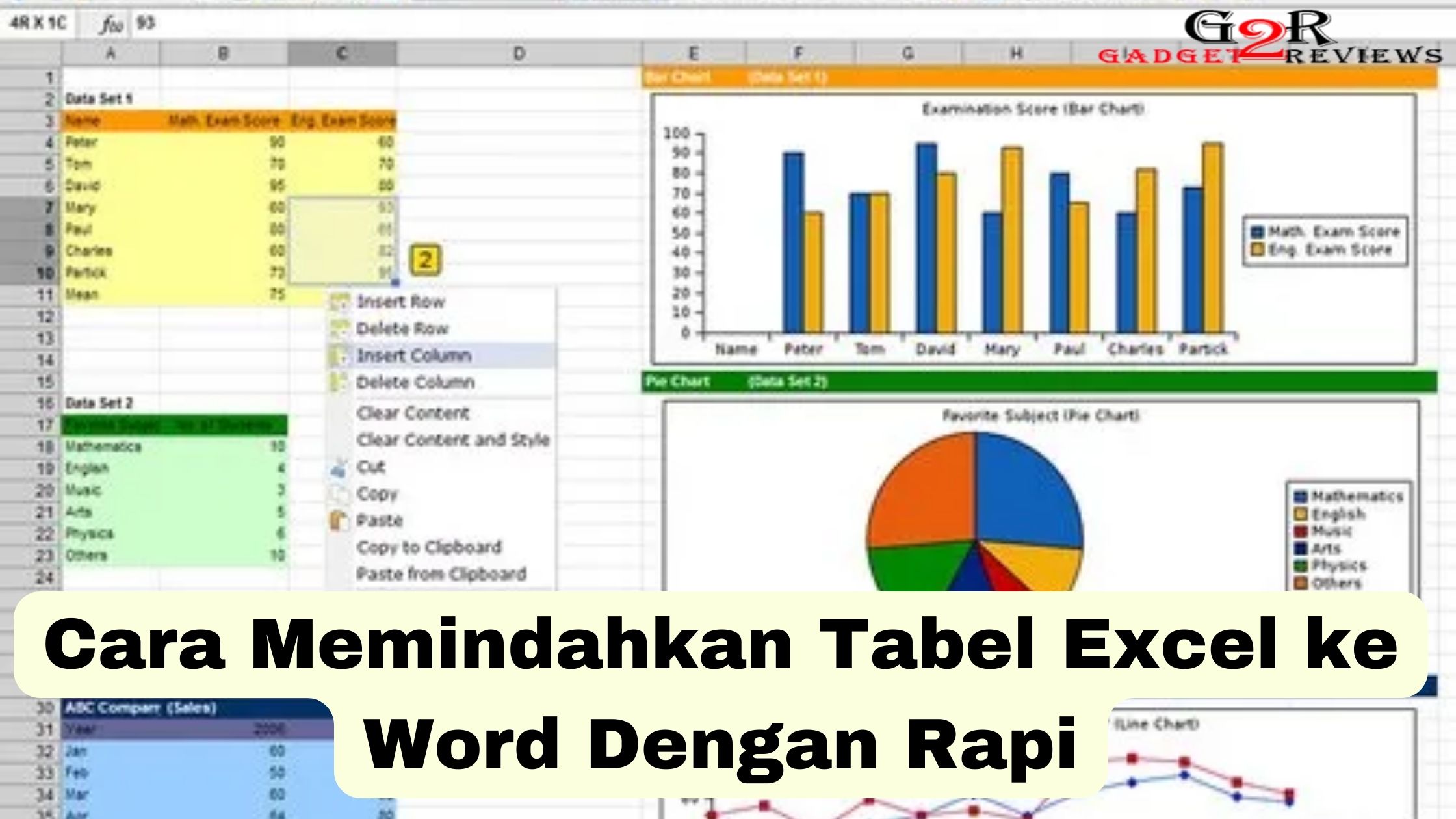 Cara Memindahkan Tabel Excel ke Word Dengan Rapi