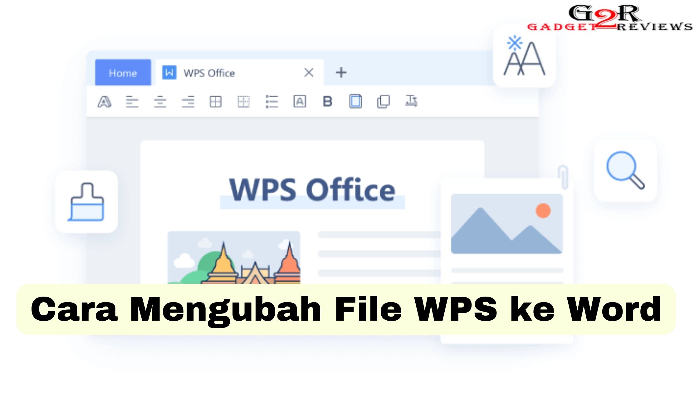 Cara Mengubah File WPS ke Word