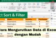 Cara Mengurutkan Data di Excel